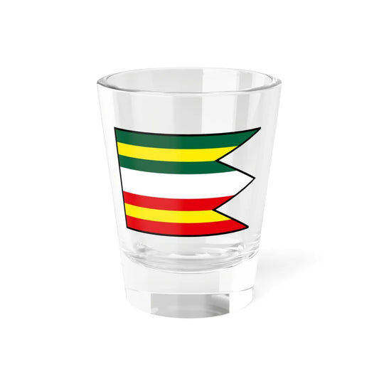 Ipelsky Sokolec Levice Flag (Slovakia) Shot Glass 1.5oz 1.5oz - Go Mug Yourself