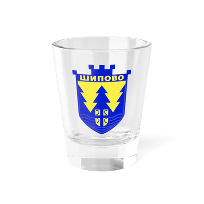 Šipovo grb (Bosnia and Herzegovina) (Coat of Arms) Shot Glass 1.5oz 1.5oz - Go Mug Yourself