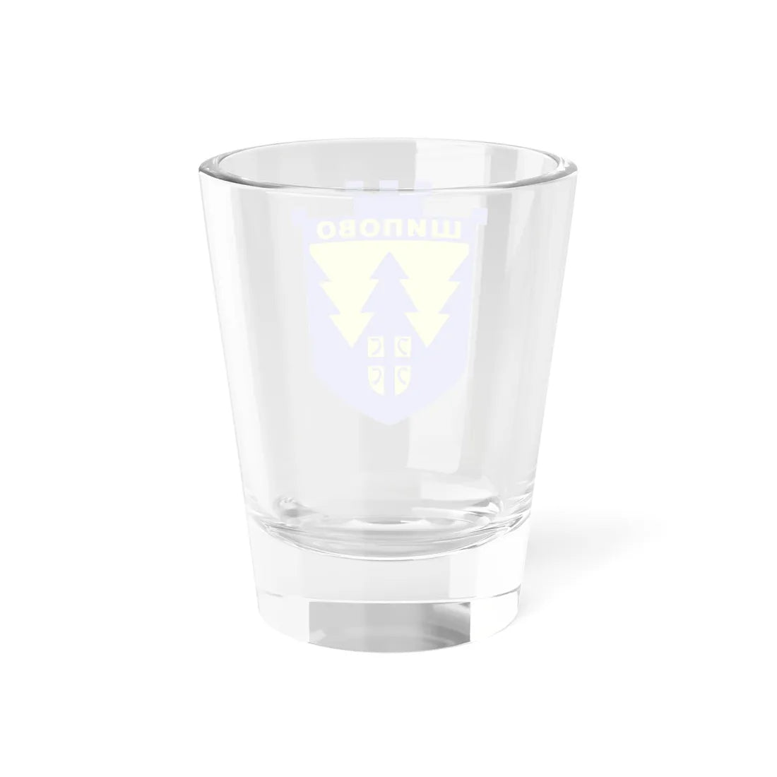 Šipovo grb (Bosnia and Herzegovina) (Coat of Arms) Shot Glass 1.5oz - Go Mug Yourself
