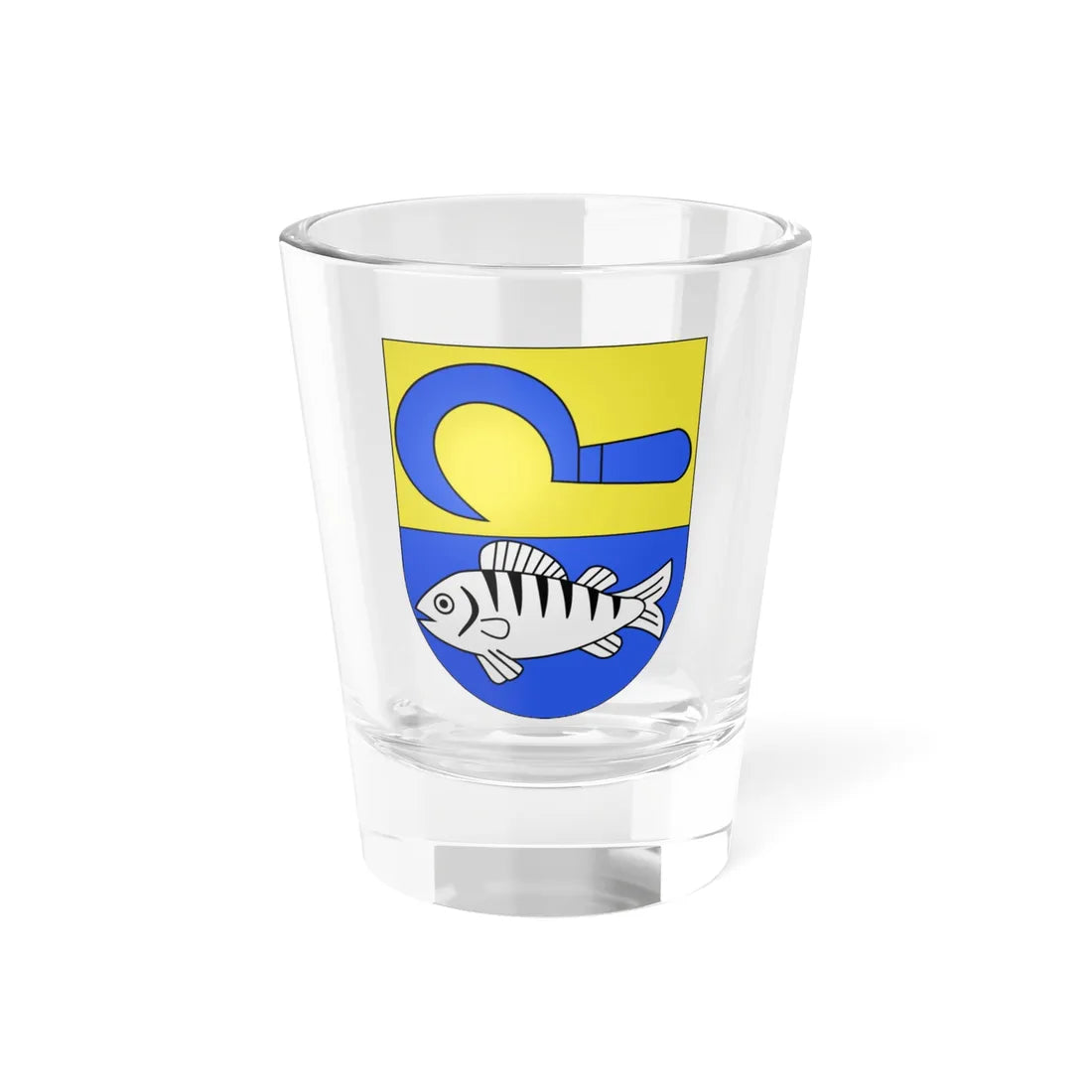 Ipsach-coat of arms (Switzerland) (Coat of Arms) Shot Glass 1.5oz 1.5oz - Go Mug Yourself