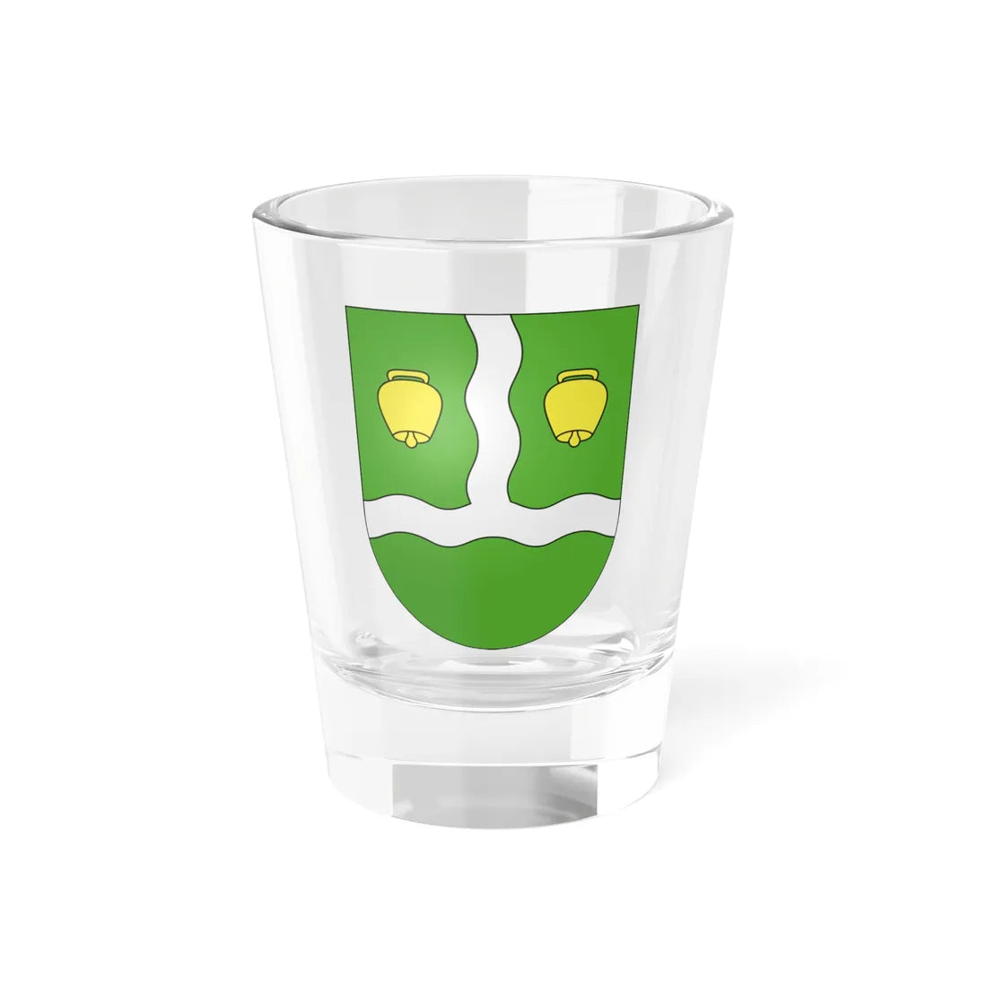Iragna-coat of arms (Switzerland) (Coat of Arms) Shot Glass 1.5oz 1.5oz - Go Mug Yourself