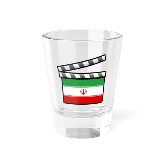 Iran film clapperboard (Iran) Shot Glass 1.5oz 1.5oz - Go Mug Yourself
