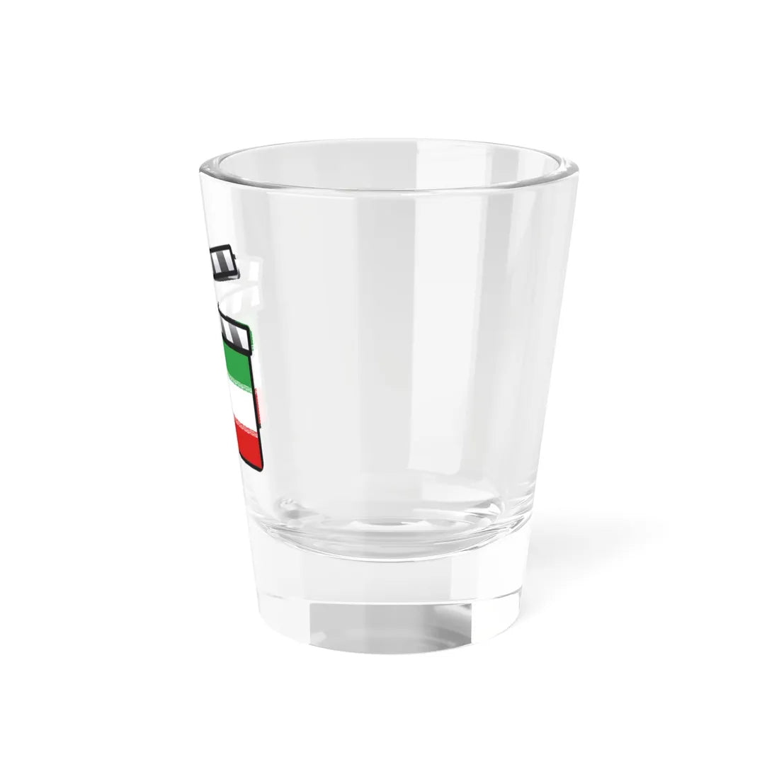 Iran film clapperboard (Iran) Shot Glass 1.5oz - Go Mug Yourself