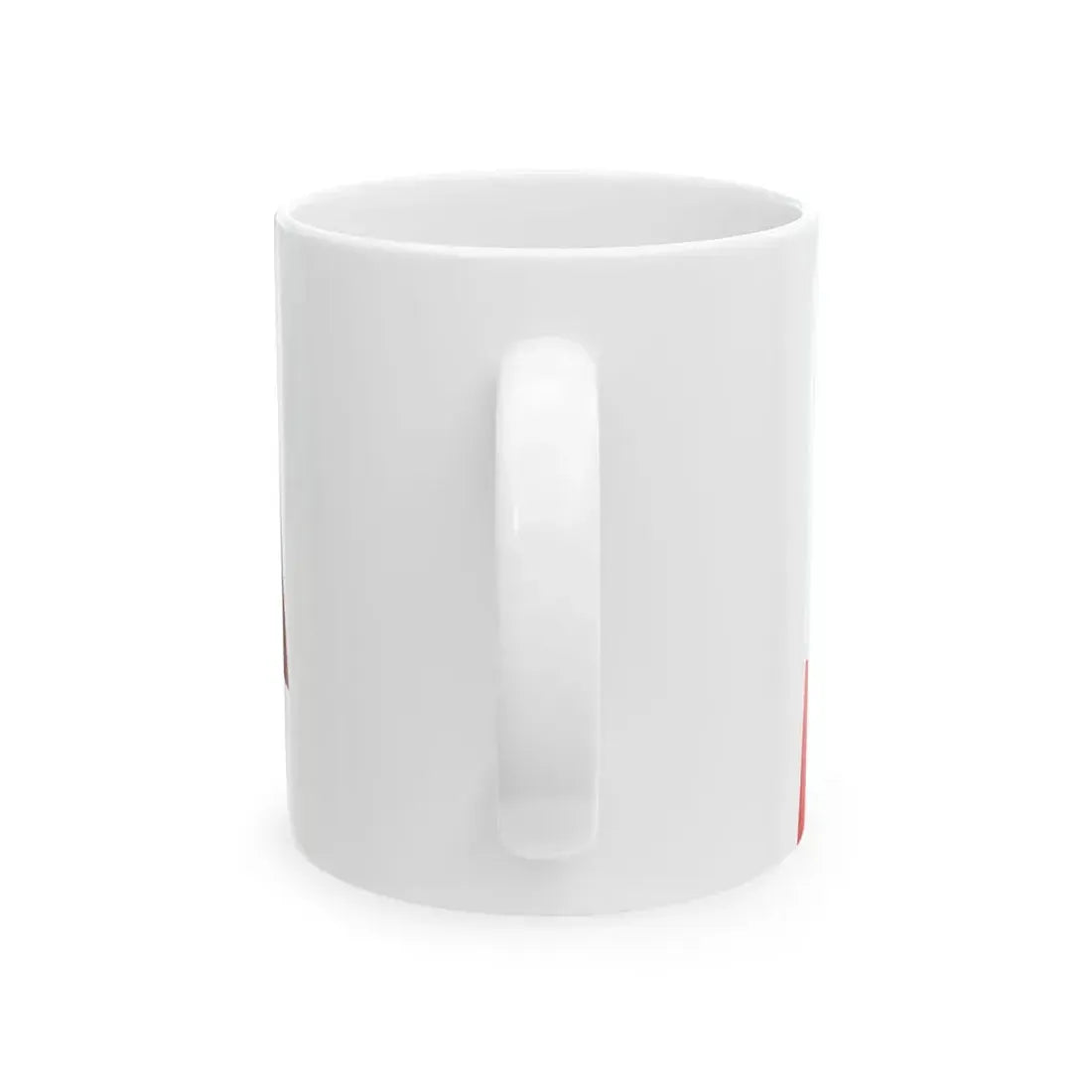 Iran Flag - iconic waving (Iran) White Coffee Mug - Go Mug Yourself