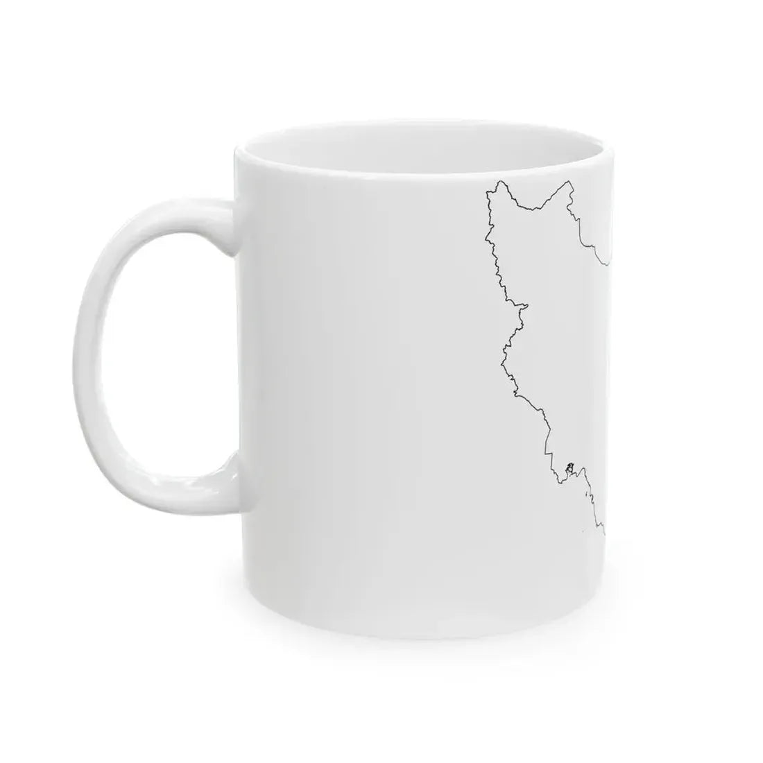 Iran-Flagmap (Iran) White Coffee Mug - Go Mug Yourself
