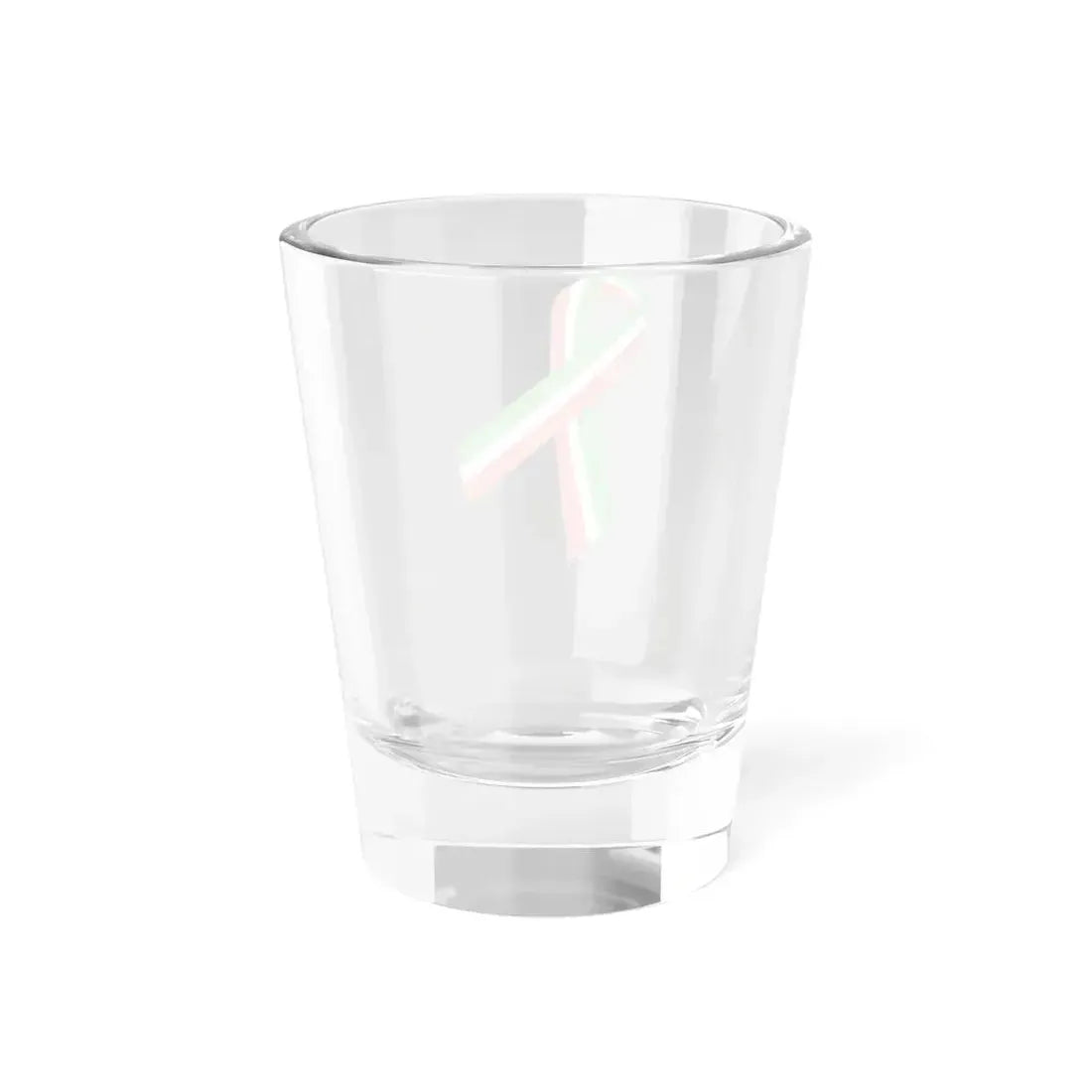 Iran Italy and Mexico ribbon (Iran) Shot Glass 1.5oz - Go Mug Yourself