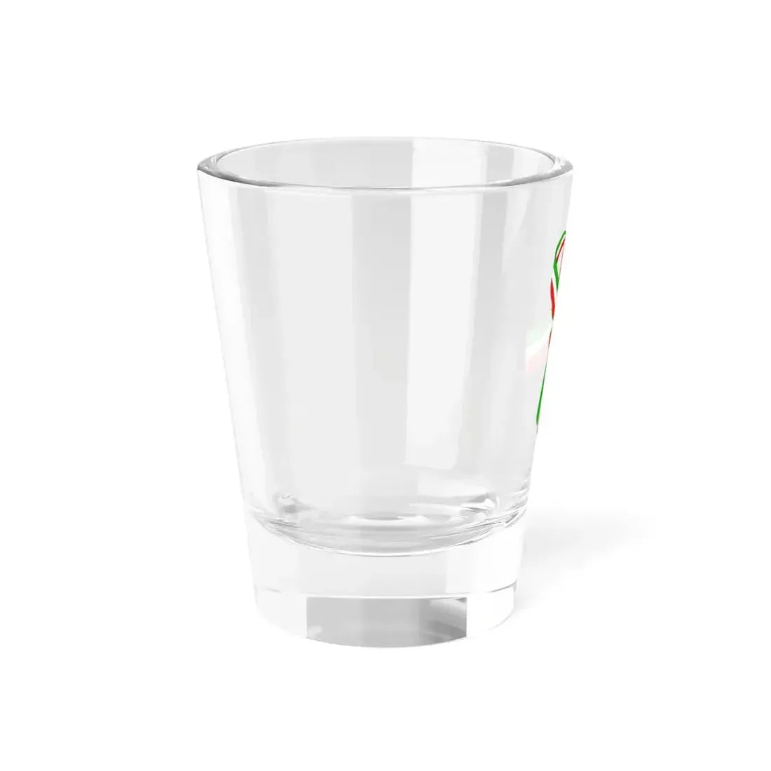Iran Italy and Mexico ribbon (Iran) Shot Glass 1.5oz - Go Mug Yourself