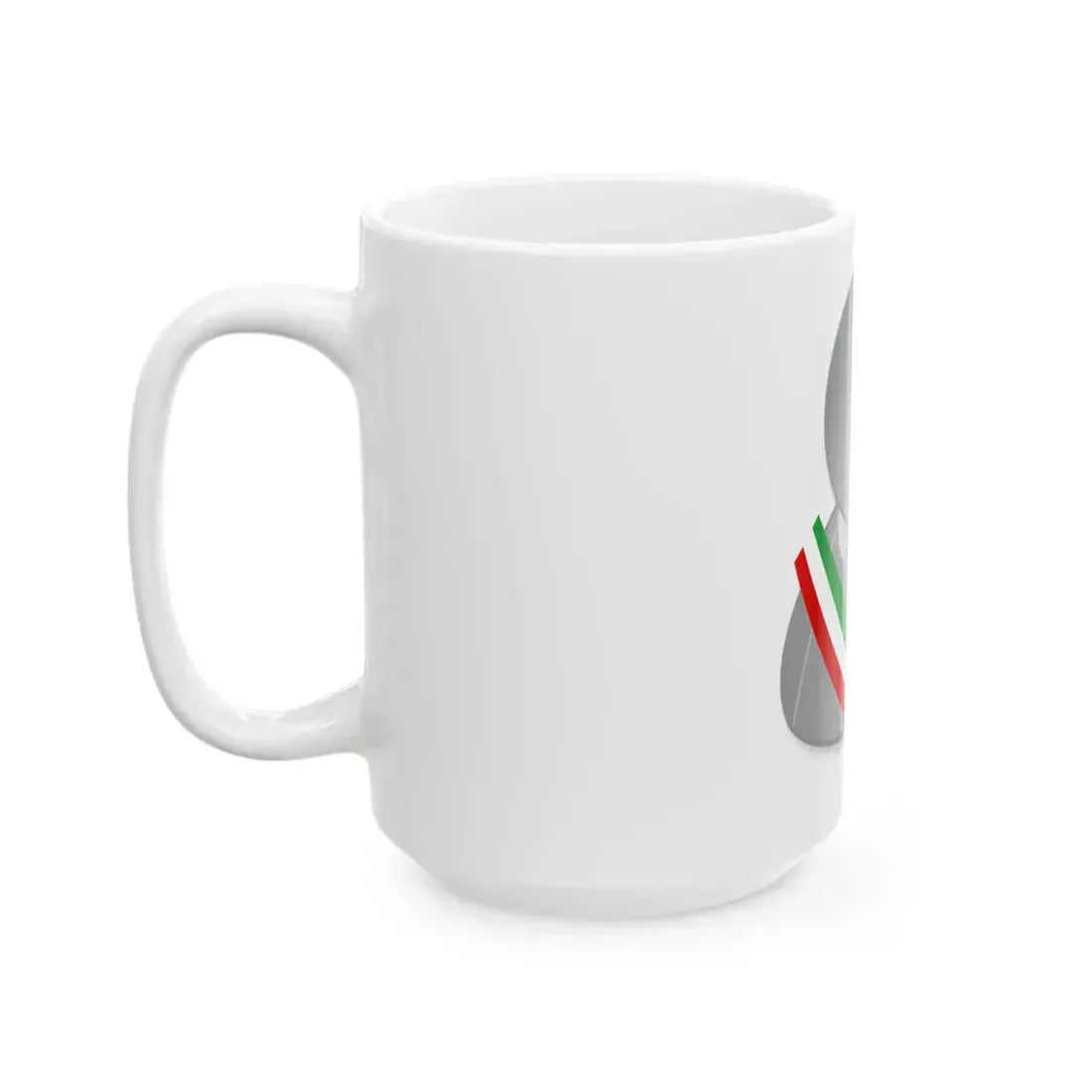 Iran politic personality icon (Iran) White Coffee Mug - Go Mug Yourself