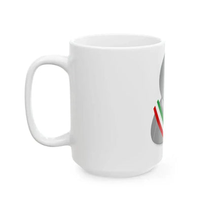 Iran politic personality icon (Iran) White Coffee Mug - Go Mug Yourself