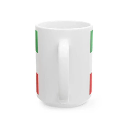 IranflagAzadiGreen (Iran) White Coffee Mug - Go Mug Yourself