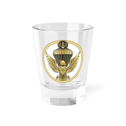 Iranian Parachuter Commando Badge (Iran) (Coat of Arms) Shot Glass 1.5oz 1.5oz - Go Mug Yourself