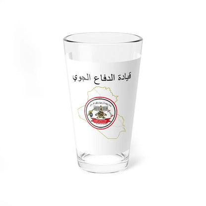 Iraqi Air Defence Command Flag (Iraq) Pint Glass 16oz 16oz - Go Mug Yourself