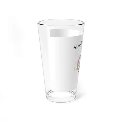 Iraqi Air Defence Command Flag (Iraq) Pint Glass 16oz - Go Mug Yourself