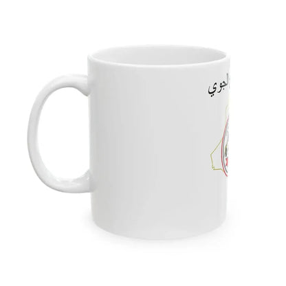 Iraqi Air Defence Command Flag (Iraq) White Coffee Mug - Go Mug Yourself