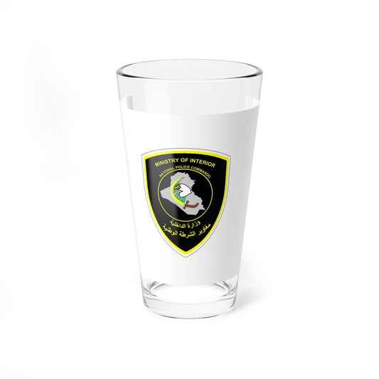 Iraqi Federal Police Flag (Iraq) Pint Glass 16oz 16oz - Go Mug Yourself