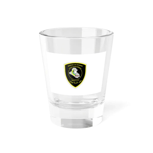 Iraqi Federal Police Flag (Iraq) Shot Glass 1.5oz 1.5oz - Go Mug Yourself