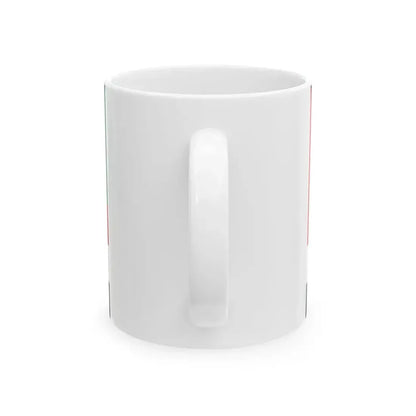 Iraqi Flag Montage (Iraq) White Coffee Mug - Go Mug Yourself