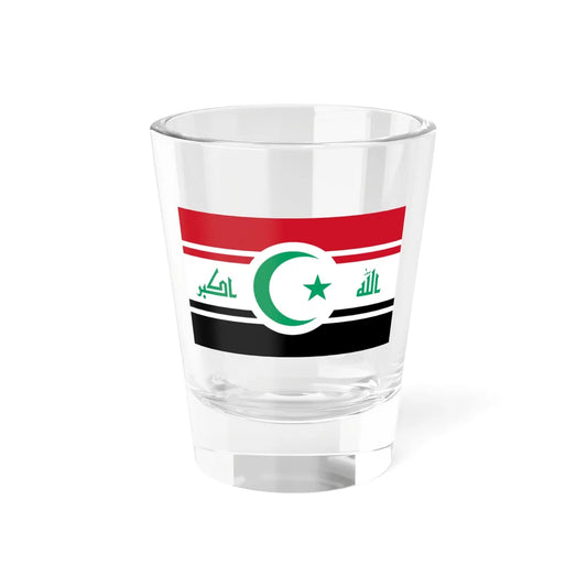 Iraqi Future Flag Talal (Iraq) Shot Glass 1.5oz 1.5oz - Go Mug Yourself