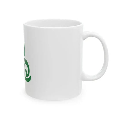 Iraqi National Congress flag 2003 (Iraq) White Coffee Mug - Go Mug Yourself