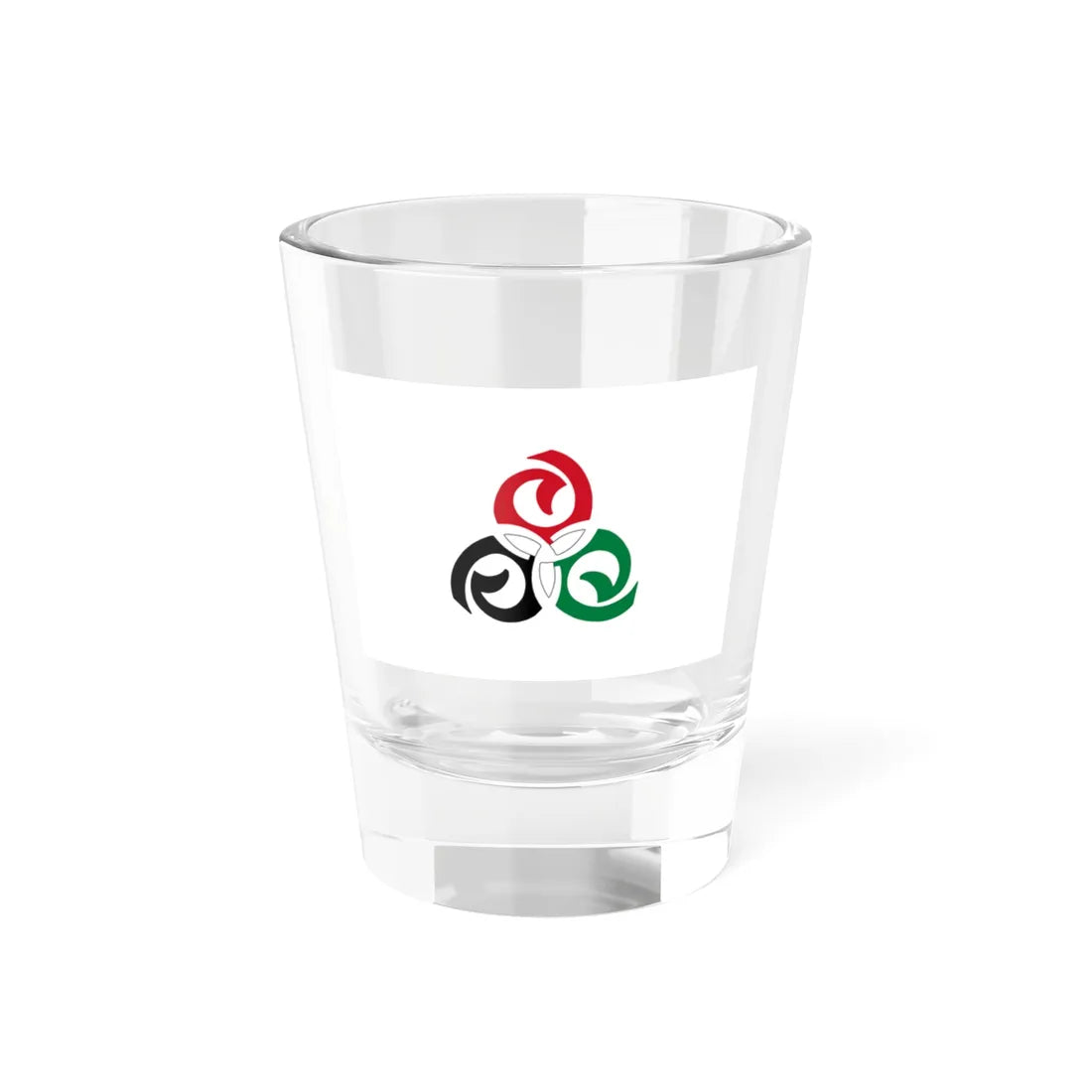 Iraqi National Congress flag (Iraq) Shot Glass 1.5oz 1.5oz - Go Mug Yourself