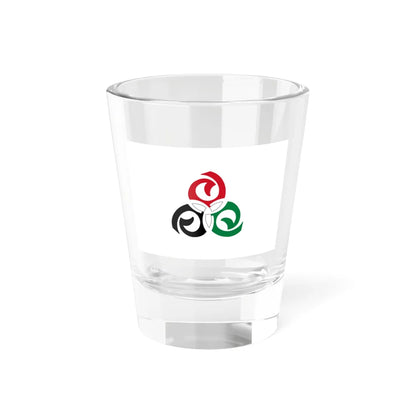 Iraqi National Congress flag (Iraq) Shot Glass 1.5oz 1.5oz - Go Mug Yourself
