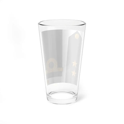 IraqNavyRankInsignia 10 (Iraq) (Military Rank) Pint Glass 16oz - Go Mug Yourself