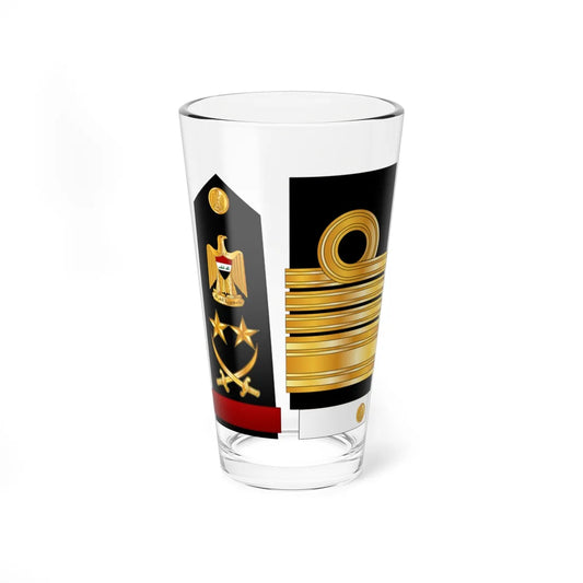 IraqNavyRankInsignia 2 (Iraq) (Military Rank) Pint Glass 16oz 16oz - Go Mug Yourself