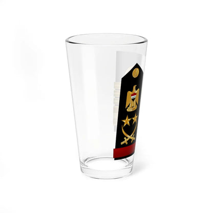 IraqNavyRankInsignia 2 (Iraq) (Military Rank) Pint Glass 16oz - Go Mug Yourself