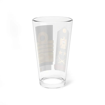 IraqNavyRankInsignia 2 (Iraq) (Military Rank) Pint Glass 16oz - Go Mug Yourself