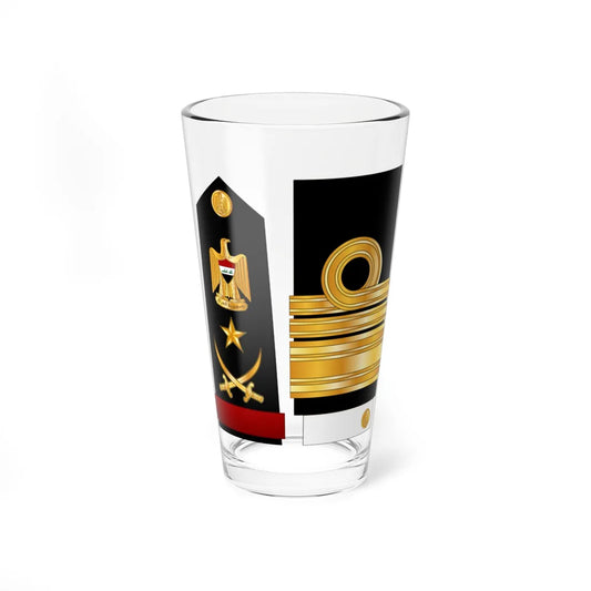 IraqNavyRankInsignia 3 (Iraq) (Military Rank) Pint Glass 16oz 16oz - Go Mug Yourself