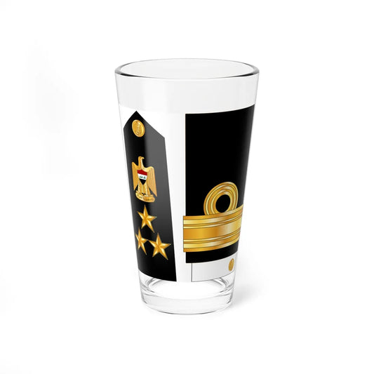 IraqNavyRankInsignia 5 (Iraq) (Military Rank) Pint Glass 16oz 16oz - Go Mug Yourself