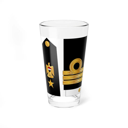 IraqNavyRankInsignia 7 (Iraq) (Military Rank) Pint Glass 16oz 16oz - Go Mug Yourself