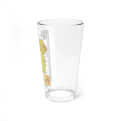Ireland - A Visitor's Guide (1981) (Map) Pint Glass 16oz - Go Mug Yourself