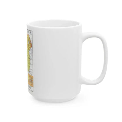 Ireland - A Visitor's Guide (1981) (Map) White Coffee Mug - Go Mug Yourself