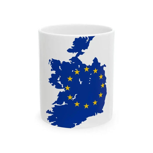 Ireland EU (Ireland) White Coffee Mug 11oz - Go Mug Yourself