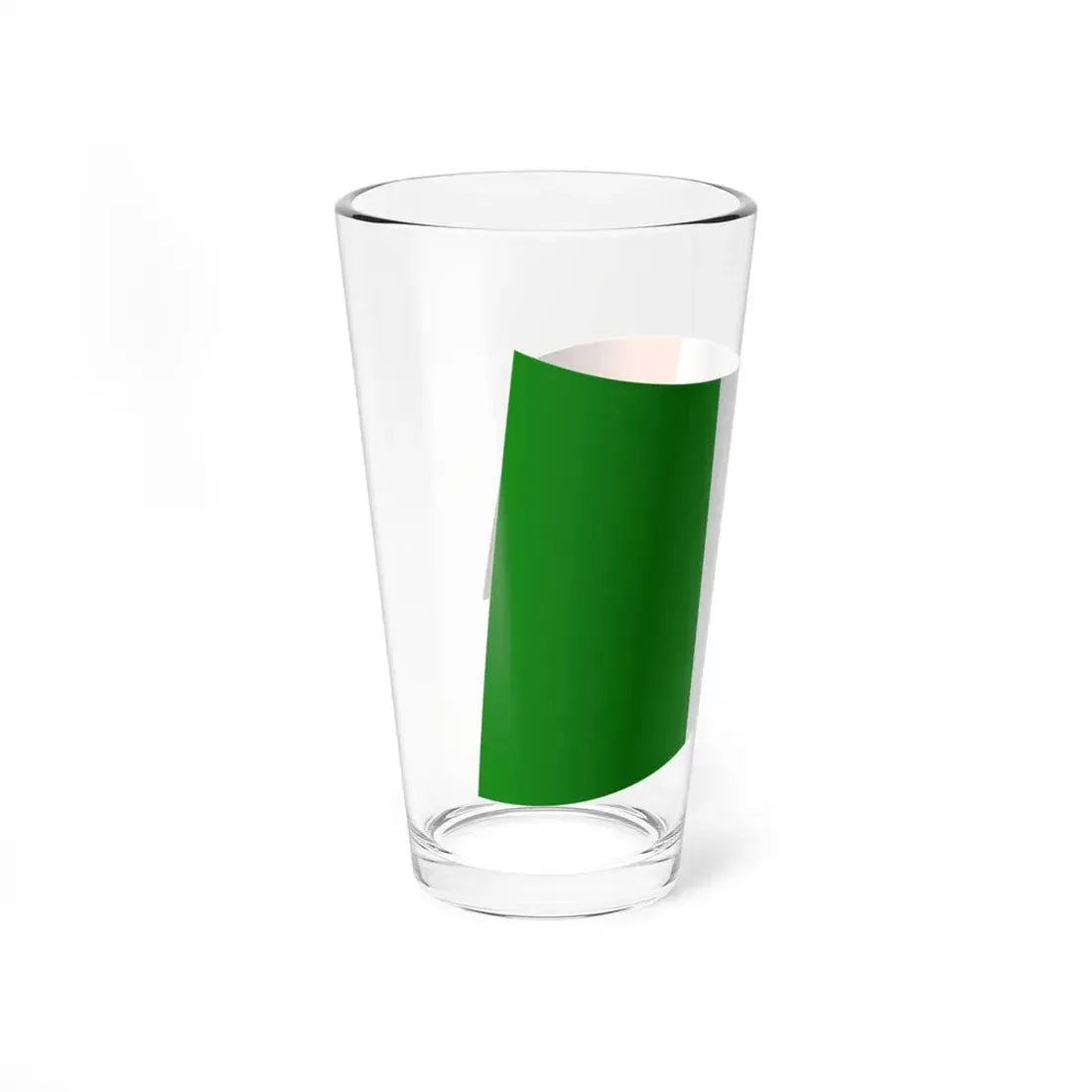 Ireland Flag - iconic waving (Ireland) Pint Glass 16oz - Go Mug Yourself