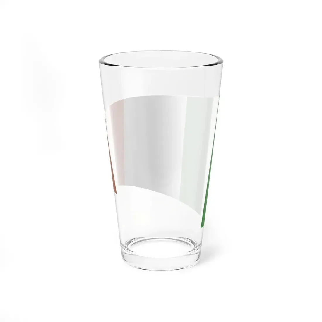 Ireland Flag - iconic waving (Ireland) Pint Glass 16oz - Go Mug Yourself