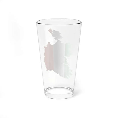 Ireland-Flagmap (Ireland) Pint Glass 16oz - Go Mug Yourself
