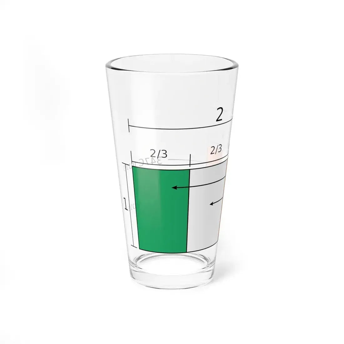 Ireland-he (Ireland) Pint Glass 16oz - Go Mug Yourself