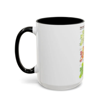 Ireland - Historic Pre-Christian to the Modern Day (1981) (Map) Accent Coffee Mug - Go Mug Yourself