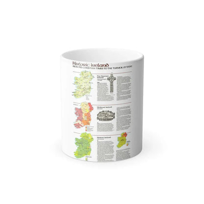 Ireland - Historic Pre-Christian to the Modern Day (1981) (Map) Color Changing Mug 11oz Default Title - Go Mug Yourself