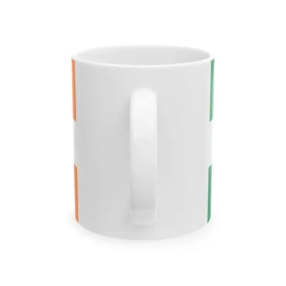 Ireland Nordic flag proposal (Ireland) White Coffee Mug - Go Mug Yourself