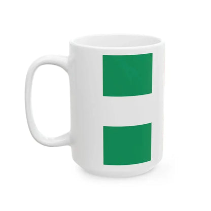 Ireland Nordic flag proposal (Ireland) White Coffee Mug - Go Mug Yourself