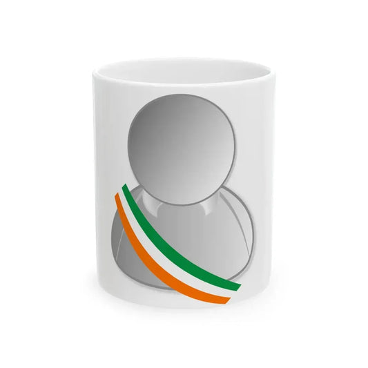 Ireland politic personality icon (Ireland) White Coffee Mug 11oz - Go Mug Yourself