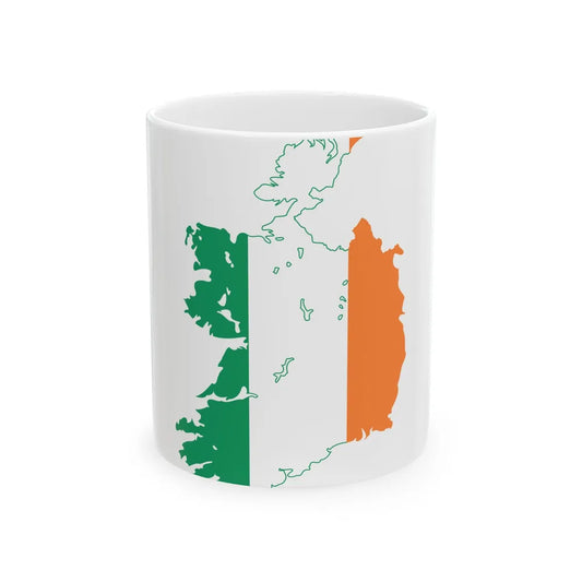 Ireland stub (Ireland) White Coffee Mug 11oz - Go Mug Yourself