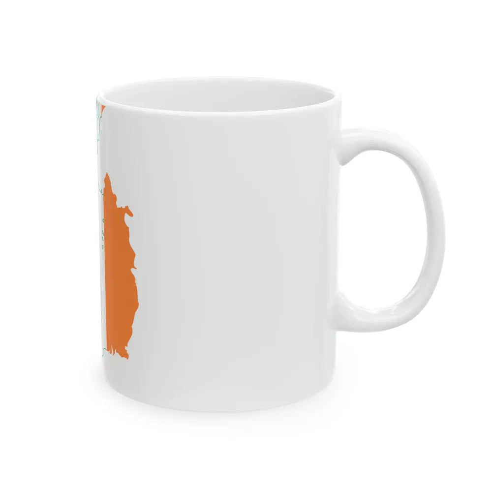Ireland stub (Ireland) White Coffee Mug - Go Mug Yourself
