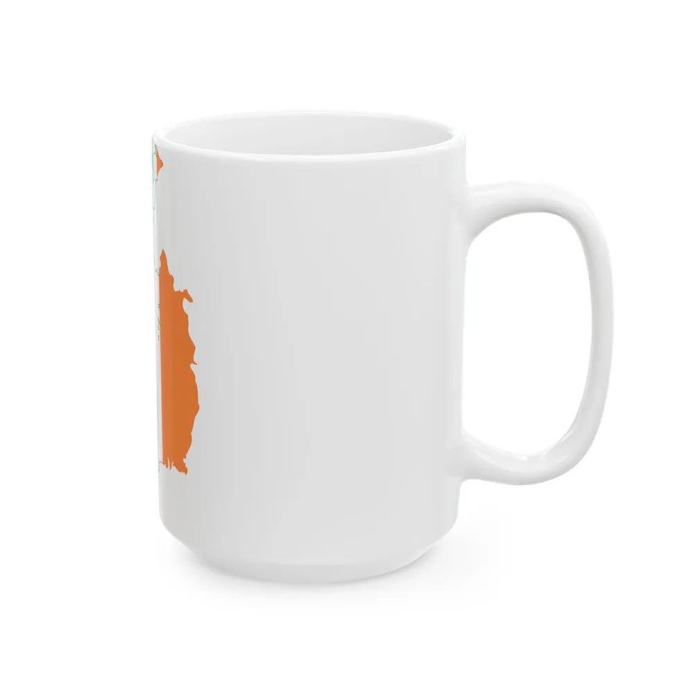Ireland stub (Ireland) White Coffee Mug - Go Mug Yourself