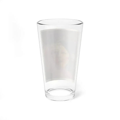 Irene Dunne, original movie magazine cover illustration, circa 1930s - Pint Glass 16oz - Go Mug Yourself