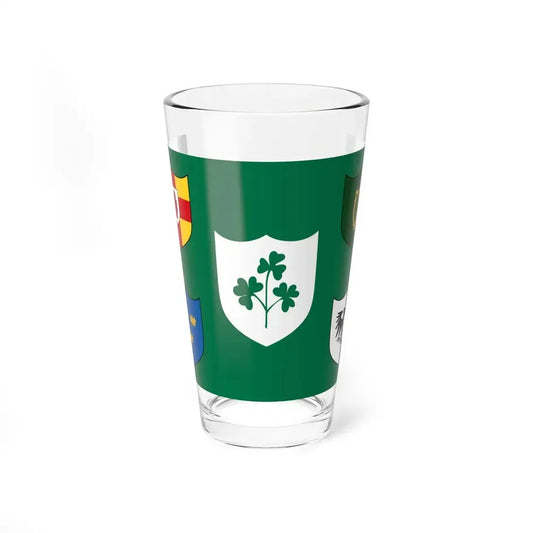 IRFU flag (Ireland) Pint Glass 16oz 16oz - Go Mug Yourself