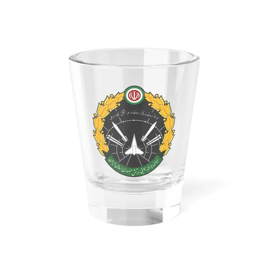 IRI Air Defence Seal New (Iran) (Coat of Arms) Shot Glass 1.5oz 1.5oz - Go Mug Yourself